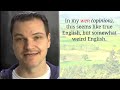 Anglish - What if English Were 100% Germanic?