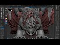 Crazy Huge Undead Dragon Sculpt & Commentary | Made in ZBRUSH!