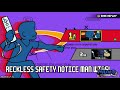 Reckless Safety Notice Man's Moveset in Rivals of Aether