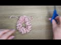 How to Crochet a Scrunchie