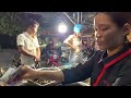 So Delicious Khmer Foods - Very Cheap Price 0.75$ Per Plastic Bag with All Food! @ Best  Street Food