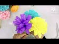 Crepe Paper Flowers/Crepe Paper Decoration Idea/Fatima'z Handmade