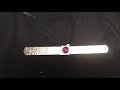 Etched sterling bracelet with large genuine ruby cabochon - Project #1, more to follow
