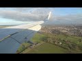 Ryanair Boeing 737-800 Dublin takeoff, Leeds landing