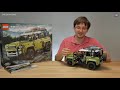 Land Rover Defender LEGO Technic 42110. Detailed review. Another wheels fitment and many other