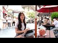 People Are Shocked As A Girl Starts Singing Amazing High Note At The Amusement Park [ENG CC]