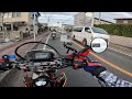 The day I ate whale meat in Japan.@Agvlogs46  Honda CRF 250 (moto vlog )(モトブログ)