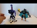 MASTERS OF THE UNIVERSE ORIGINS LORD GRASP AND TERROAR OPEN BOX REVIEW #motu  #toys