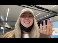 TRAVEL DAY VLOG | airport outfit + whats in my travel bag