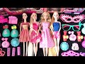 9.15 minutes satisfying with unboxing amazing hello kitty barbie dolls toys/fashion beauty playsets
