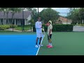 Switching From One to Two-Handed Backhand? | Post Ema Match Training with Shamir