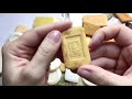 Soap opening HAUL. Unpacking 101 hotel soaps. Satisfying video, no talking/ Асмр распаковка мыла #21