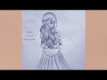 How to Draw A Beautiful Girl Easy Step by Step||Pencil Sketch||Hidden Face Drawing #drawing #art