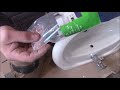 How to install wash basin tap waste how to plumb and fit wash basin pedestal