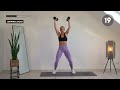 28 MIN TABATA HIIT + WEIGHTS Workout | Cardio Light Weights | Intense | Super Sweaty | Fat Burning