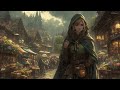 Relaxing Medieval Music with Rain Sounds - Bard/Tavern Ambience, Rainy Day in Medieval City, Celtic