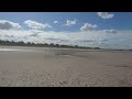 A 360 degree view of Nairn beach in August,  midday and we have the beach to ourselves