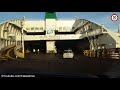 Driving Aboard the Ulysses Ferry at Holyhead Port, Wales