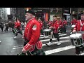 St. Patrick's Day Parade~NYC~2022~Emerald Society FDNY Pipes and Drum Band~NYCParadelife