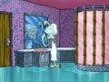 Squidward in the bathroom