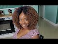 THE BEST AFRO KINKY CROCHET HAIR | This Knotless Part Makes the Hair Look Like Natural Hair.