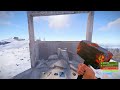 I Built a Sky base in Vanilla Rust...