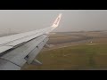 Boeing 737 MAX 8 landing at Delhi IGI Airport Terminal 3