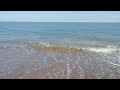 The sea outside Butlins Skegness holiday park on a beautiful summer day #waves #wavesounds