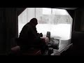 Simplicity Landlord snowblowing the 2015 Blizzard of New England