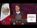 El president de México recibió en Palacio Nacional a la candidata electa a la presidencia