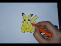 Step by step easy pikachu drawing | Drawing for kids | #viral #trending #shortvideo #drawing #art