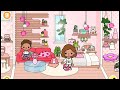 🎀FREE PINK HOUSE Coquette Design🌸Toca Boca House Ideas✨[House Design] TocaLifeWorld