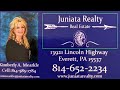 5068 Riverview Rd Everett PA.  Contact Kim Mearkle at Juniata Realty Everett, PA 814-652-2234