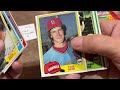 1981 TOPPS BASEBALL CARD SEALED BOX OPENING!  (Throwback Thursday)