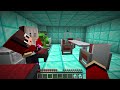 BLOOD POISON GAS vs Mikey's Family & JJ's Family Doomsday Bunker in Minecraft - Maizen