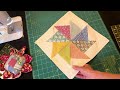 Today's Quilt Block - Beautiful Pin Wheel - simple sewing