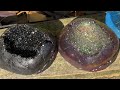 DIY Crystal Geodes. 1 Mould, 3 Ideas      #325 #intoresin #apexresin
