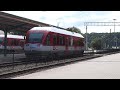 Small passenger trains at Kaunas.