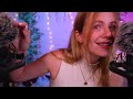 ASMR WHISPERING INAUDIBLE SECRETS UP IN YOUR EARS with echo & fluffy mics