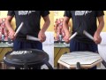 HOW TO PLAY SPLIT-SINGLES ON A BASS DRUM