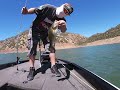 Don Pedro Middle of June bass fishing
