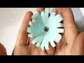 How to make easy paper Flower 💐💙💙💙💙💙