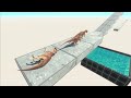 Race Against Time | Running on a Breaking Bridge - Animal Revolt Battle Simulator