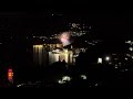 Fireworks over Bellagio, Italy from Hotel Borgo Le Terrazze