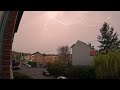 orage modéré avec structure nuageuse 21 avril 2023 Filmé avec GoPro Hero 9