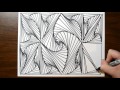 Cool Sketch Doodle Technique - Drawing a Random Pattern