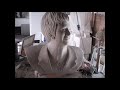 Jim Martins Carving Limestone Bust 2016