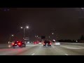 Florida Night Drive from Lauderdale-by-the-Sea to Miami via I-95 in January 2023