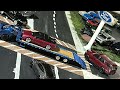 1:64 Stop Motion- Tesla Car Crash Compilation!!