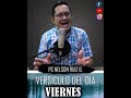 Versículo del día-Viernes-Pastor Nelson Ruiz